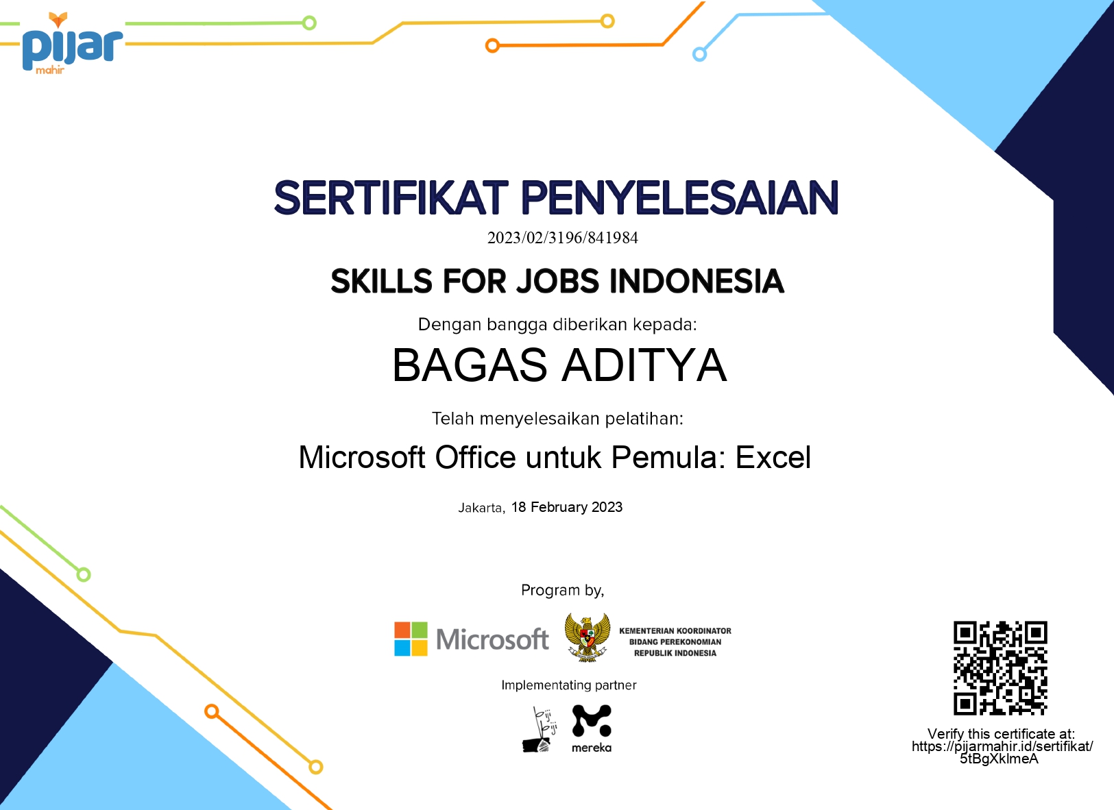 Microsoft Excel